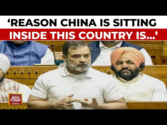 Rahul Gandhi Claims Make In India Failure To Blame For Chinese Presence On Indian Territory