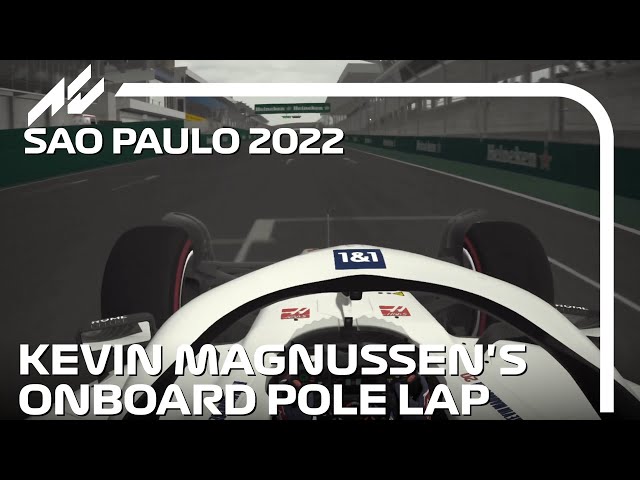 Kevin Magnussen's Pole Lap | 2022 Sao Paulo Grand Prix | #assettocorsa