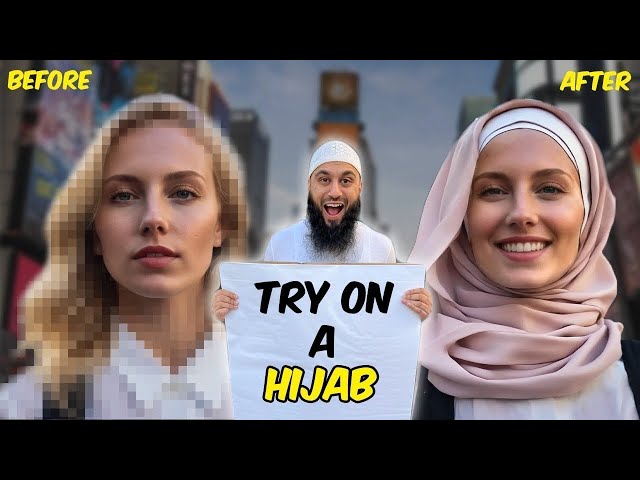 Asking Strangers to Try on a Hijab! SOCIAL EXPERIMENT