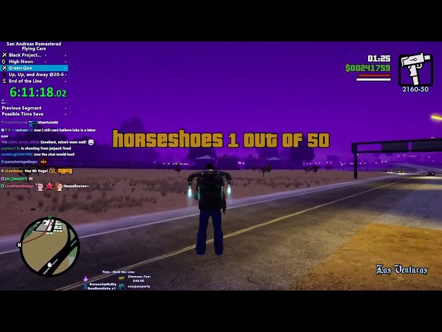 GTA San Andreas DE Flying Cars All Missions Speedrun Part 3