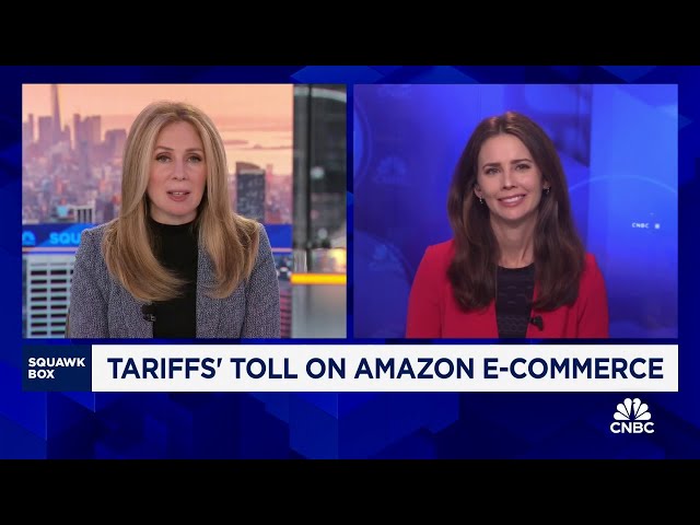 Tariffs' toll on Amazon e-commerce: Here's what to know