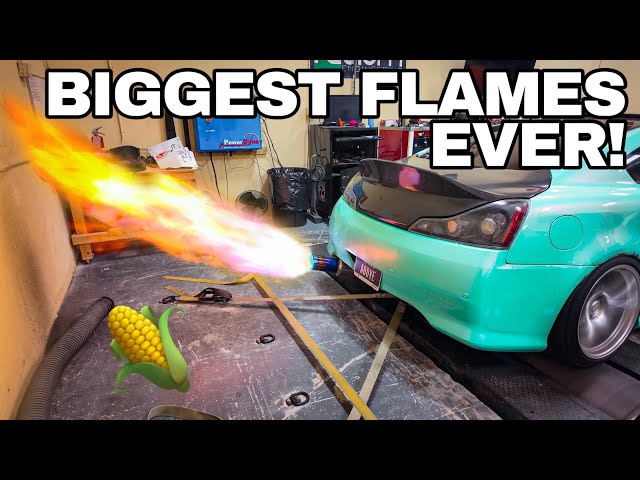 LOUDEST G37 Gets Tuned To Shoot BIGGEST Flames Ever!