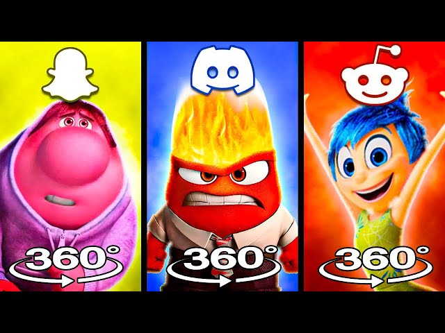 Inside Out 2 but Social Media Ringtones 360°