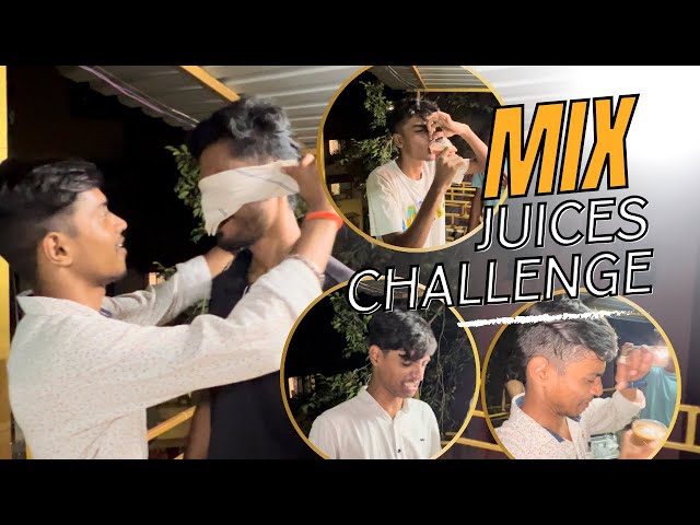 Mix Juice Challenge | Trending New Challenge | 65th VLOG | 2024