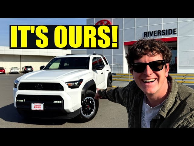 We Just Bought The All-New 2025 Toyota 4Runner: Here's Which One & How Much We Paid!