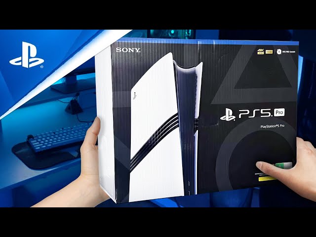 PS5 Pro Unboxing 📦 Sony PlayStation 5 Pro Unboxing