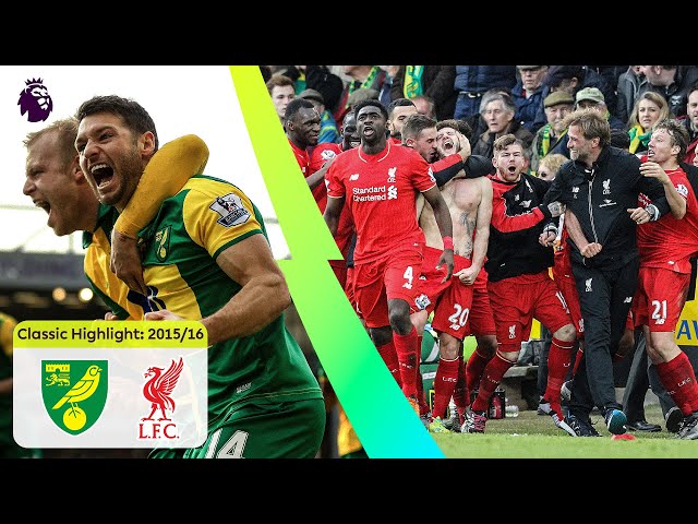 A Nine Goal Thriller | Norwich 4-5 Liverpool | Classic Premier League Highlights