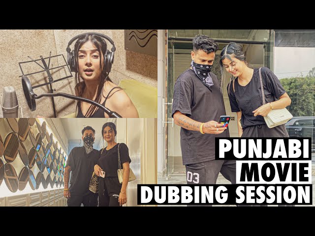 Punjabi Movie Dubbing Session • Molina Sodhi's 2nd Movie Dubbing Day 5 @ Rabab Studio Mohali