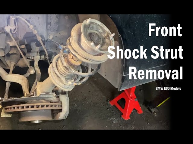 Front Shock Absorber Removal Replacement for BMW E60