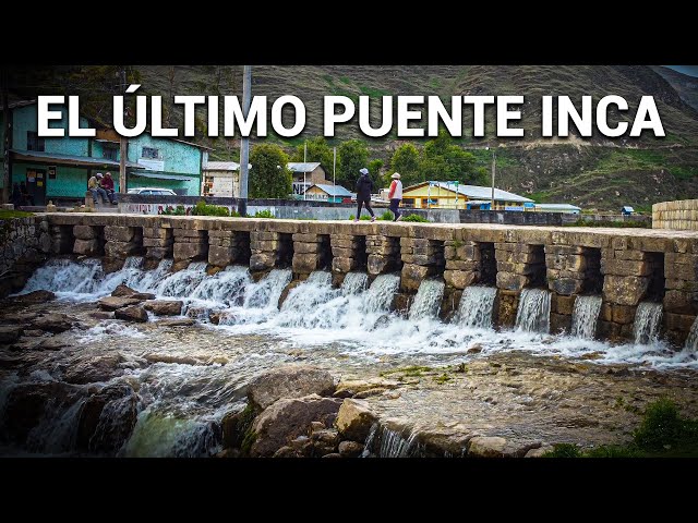 Extraordinary INCA BRIDGE: The indestructible work of the Andes | Huarautambo