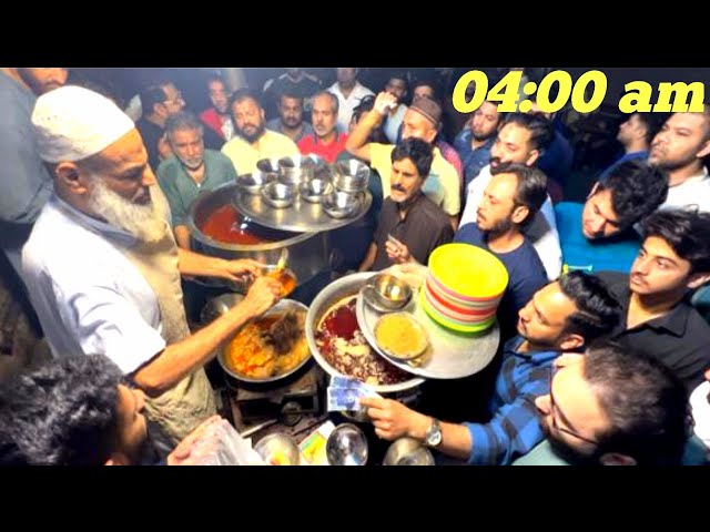 TOP TRANDING DESI BREAKFAST IN LAHORE WHY PEOPLE ARE CRAZY FOR THIS BONG PAYE STREET FOOD  LAHORE