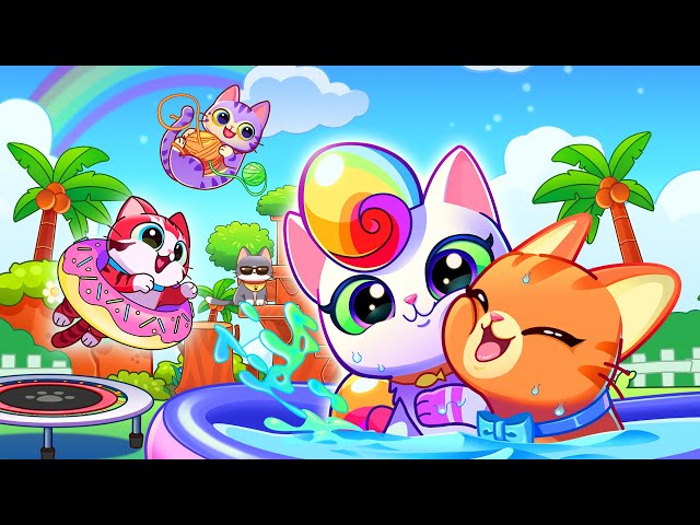 Kitty Adventure🐈 - nursery rhymes｜Cat Games for kids｜1080p - @Yateland