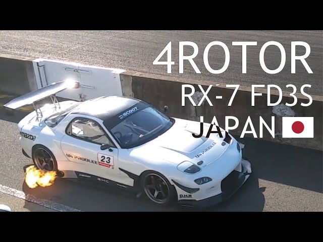 4Rotor FD Amazing sound in Japan circuit