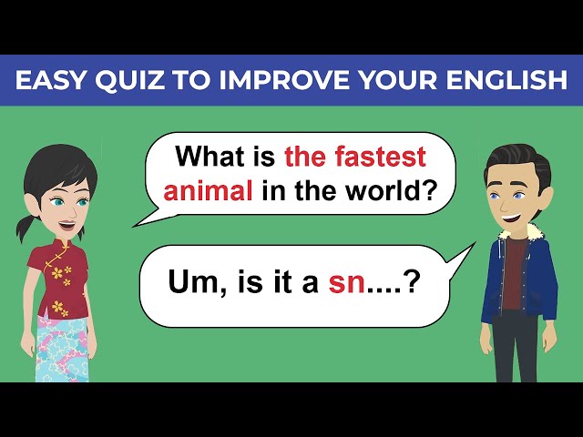 Boost Your English Knowledge through Engaging Animal Quizzes