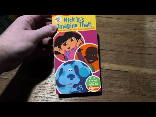 My Blue’s Clues VHS Collection