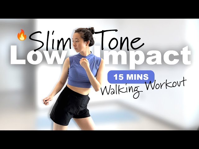 15 Min Low Impact Walking Workout | Burn Fat & Boost Health