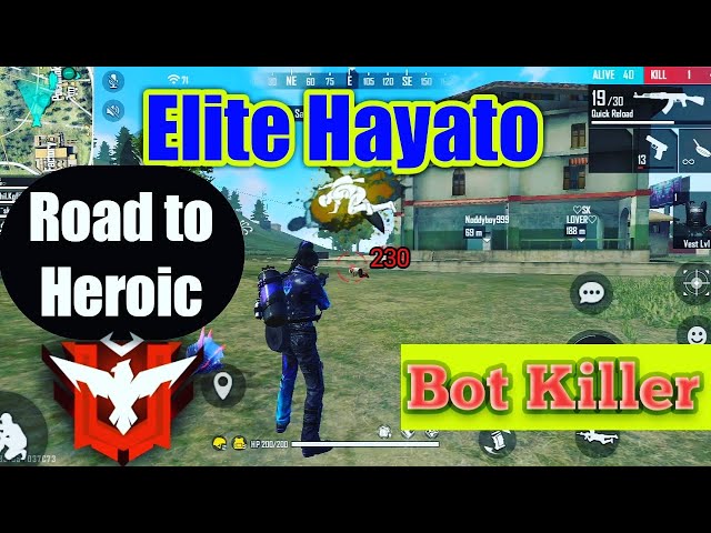 Elite Hayato Bot Killer | Toxic Gameplay | Free Fire