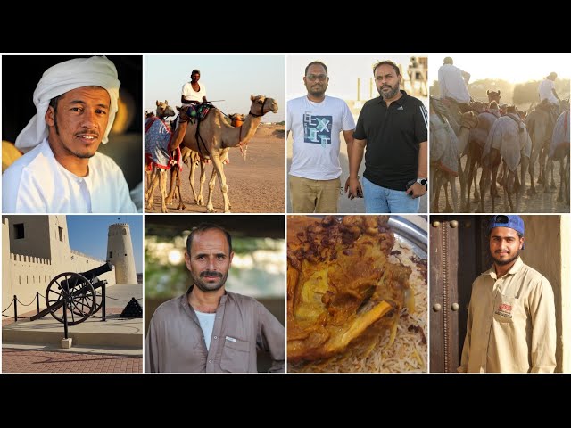 Falaj Al Mualla Fort - Camel Race Track at Al Lebsa - Noor Al Mandi | Dubai to UAQ Road Trip 4K