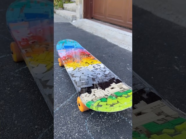 World’s Most COLORFUL Skateboard!