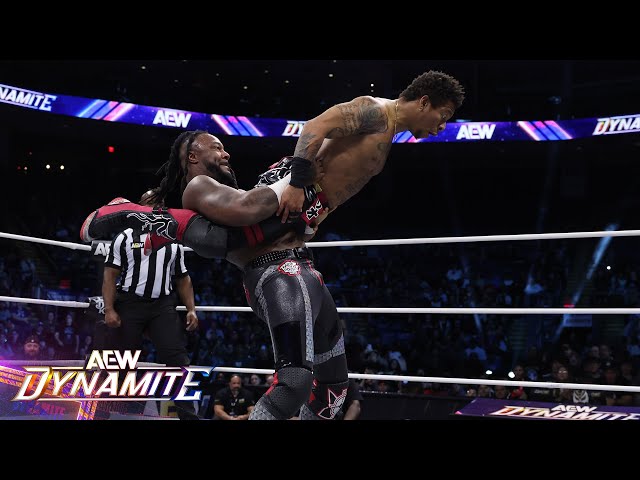 Swerve Strickland vs Lio Rush for the 1st Time in AEW! | 11/13/24, AEW Dynamite