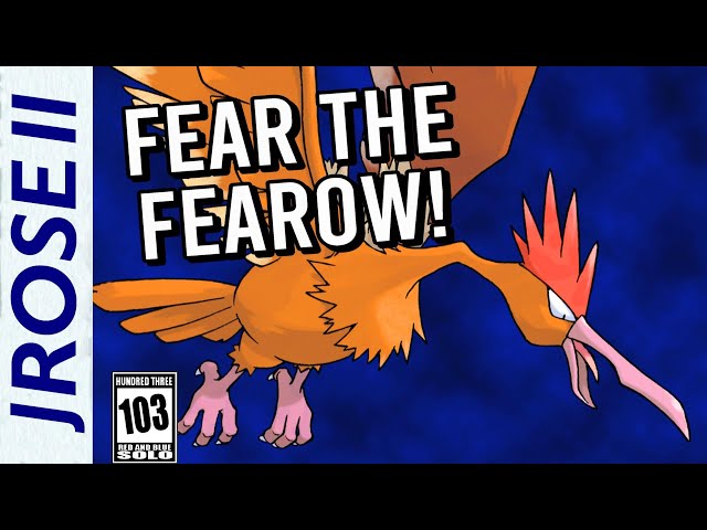 How Fast can Fearow beat Pokemon Red/Blue?