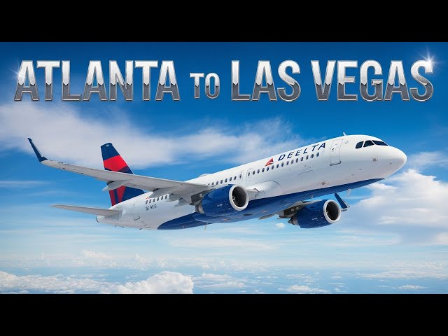 Epic Journey: Flying from Atlanta to Las Vegas on the Fenix Airbus A321!