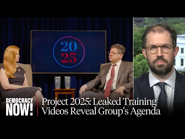 Leaked Project 2025 Training Videos Show Former Trump Officials Detailing Plans to Dismember Gov’t