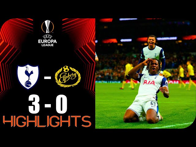 Tottenham vs Elfsborg 3-0 Extended Highlights | UEFA Europa League 2024/25