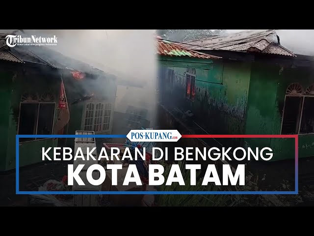 Rumah di Bengkong Kota Batam Hangus Terbakar, Korban Hanya Sempat Selamatkan Buku dan Pakaian