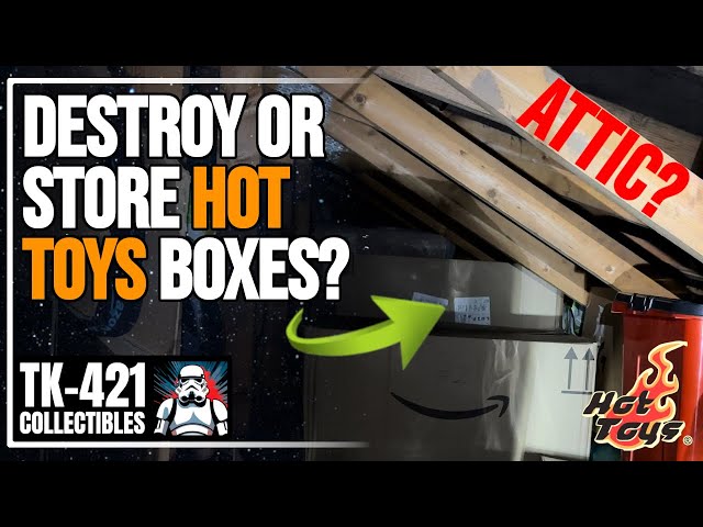 100's of Hot Toys Boxes: DESTROY or KEEP!?! Plus ANOTHER Awesome Viewer Gift!! Plus Channel News!