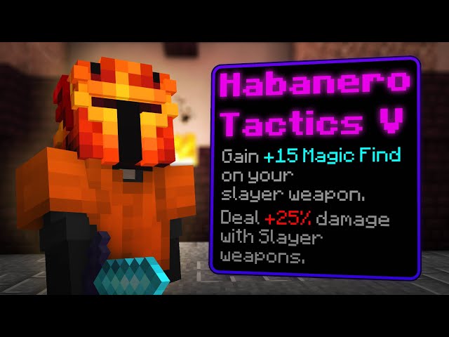 How Good Is The New Habanero Tactics Enchant? | Hypixel Skyblock