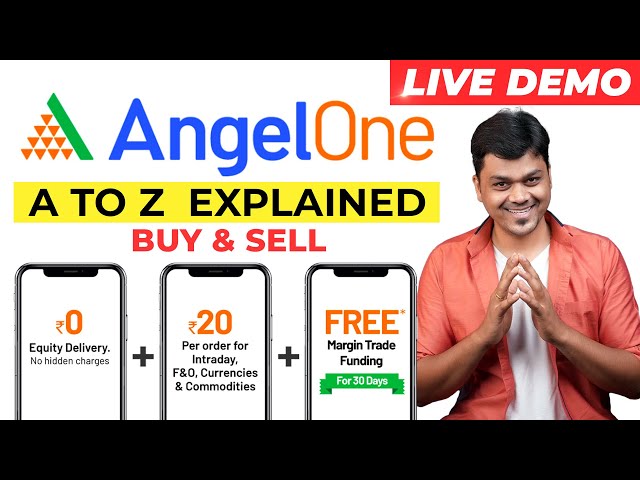 How to use Angel One Broking? |  How to BUY & SELL in AngelOne - TUTORIAL