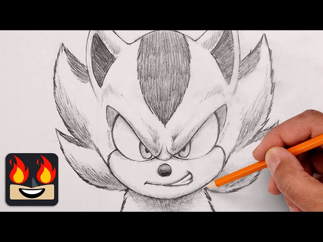 How To Draw Super Shadow | Sonic 3