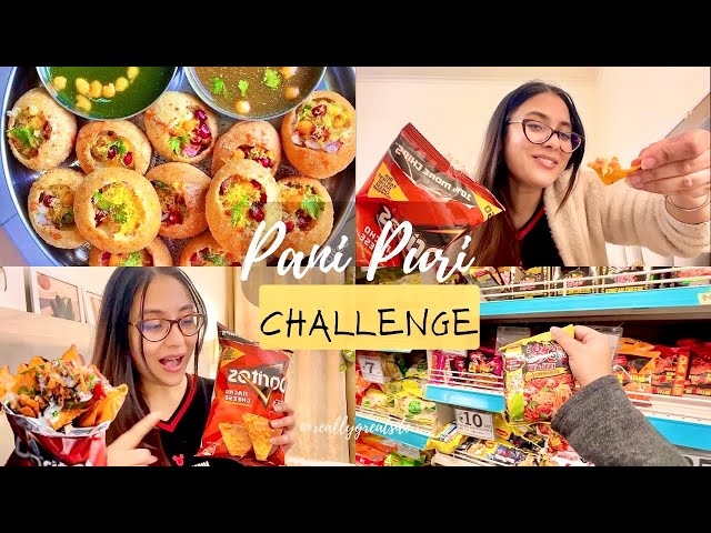 SPICY PANI PURI CHALLENGE | GOLGAPPA EATING | DORITOS NACHOS RECIPE | CVS FOOD | Deepshikha Vlogs