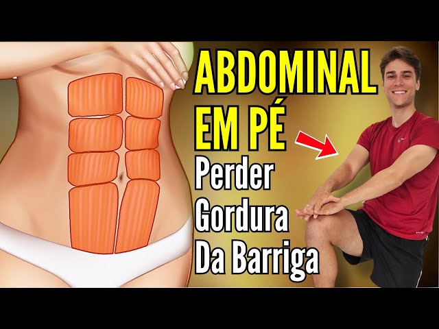 Treino Abdominal Em Pé: Perder Gordura Da Barriga Em Casa - Henrich Lima