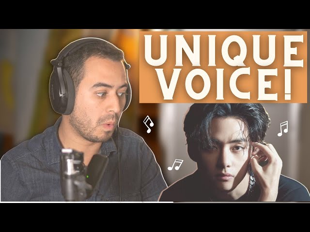 PRODUCER reacts to V STUDIO VOCALS!! (BTS Kim Taehyung REACTION)