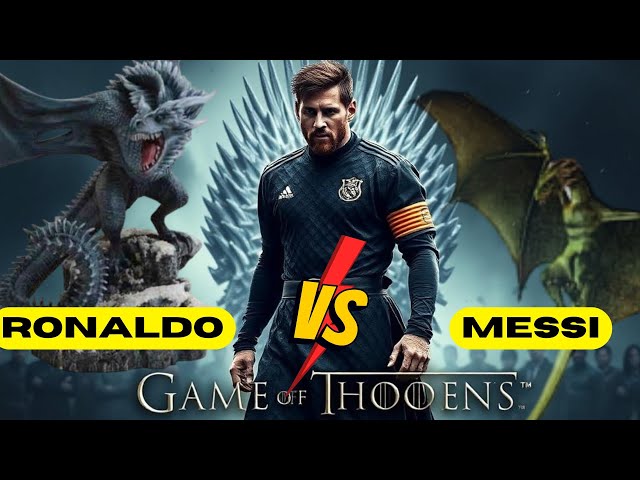 Ronaldo vs Messi Game Of Thrones themes in BeamNG.drive #shorts