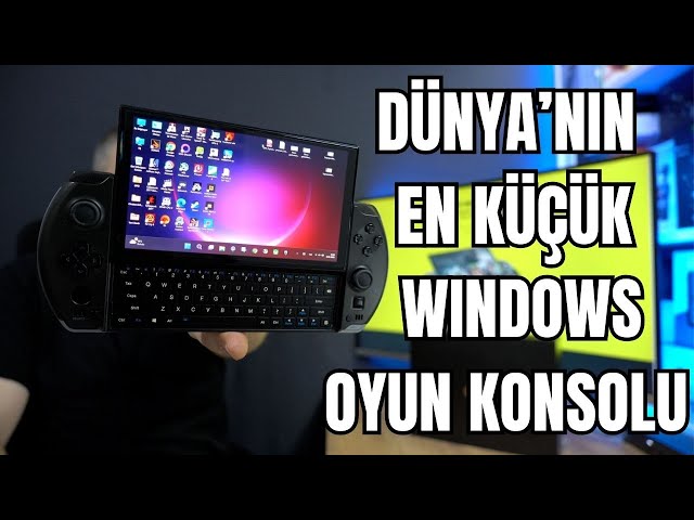 DÜNYA'NIN EN KÜÇÜK TAŞINABİLİR WINDOWS OYUN KONSOLU | GPD WIN 4 2025 İNCELEMESİ