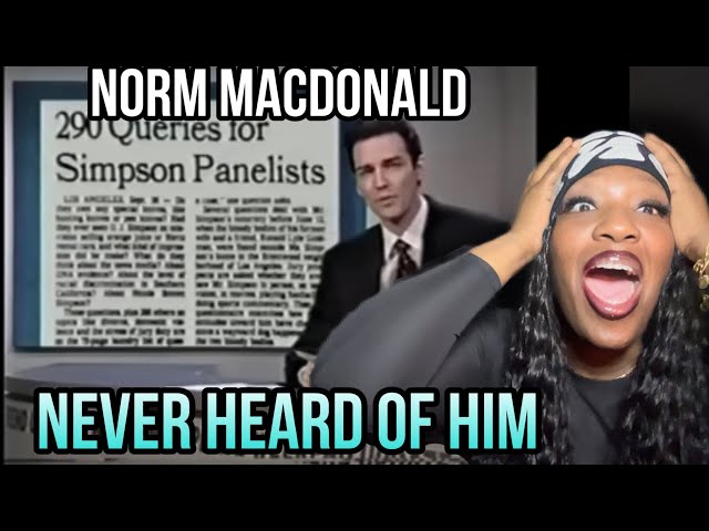 Oj Simpson Jokes That Got Norm Macdonald BANNED from SNL REACTION