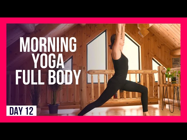 10 min COMPLETE Full Body Yoga Stretch – Day #12 ( FULL BODY MORNING YOGA)