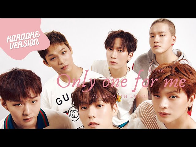 [KARAOKE] BTOB 'ONLY ONE FOR ME' WITH BTOB