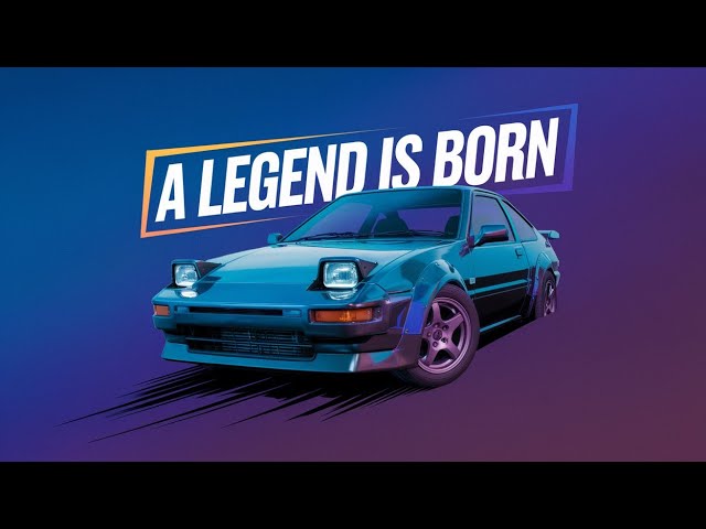 A Legend Is Born, History Of The AE86