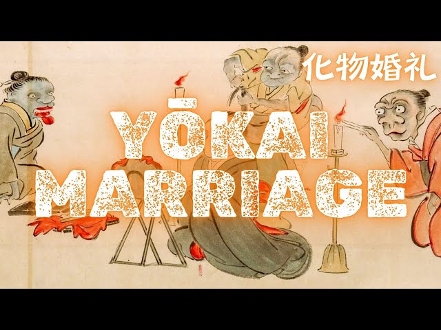 This Japanese Art Will Blow Your Mind - The Yokai Marriage