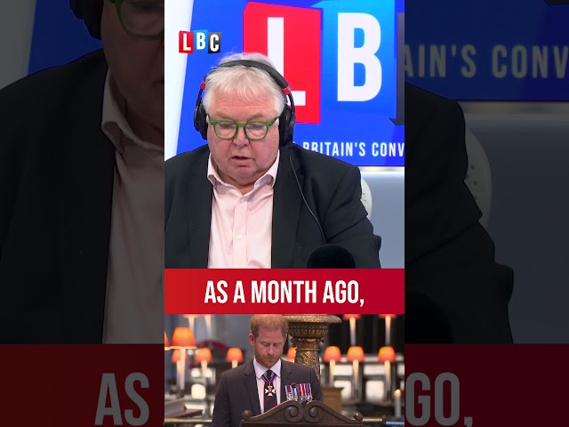 Nick Ferrari debates LBC caller over Prince Harry 'changing the media landscape'