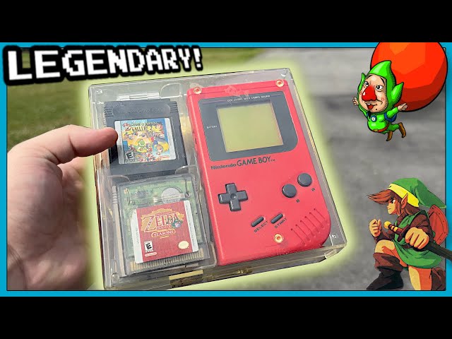 Yard Sale Thrifting an UNBELIEVABLE GameBoy Collection! || Retro Video Game Hunting!