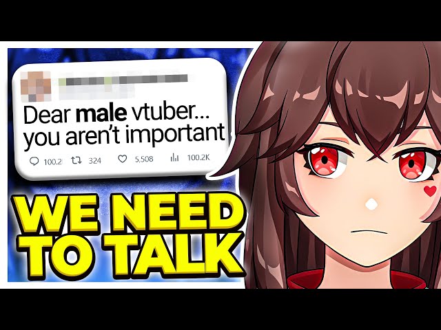 The Male VTuber Problem