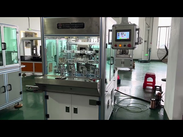 Four-Station Needle Winding Machine for Precision Coiling