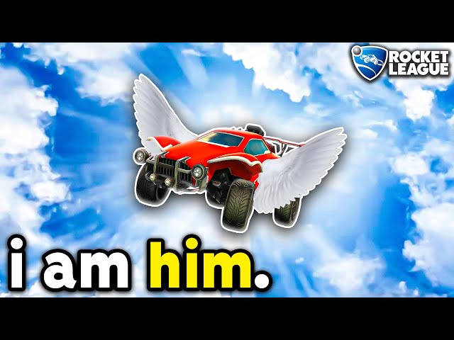 He claims to be a GOD at Rocket League boomer mode... but can he beat me?