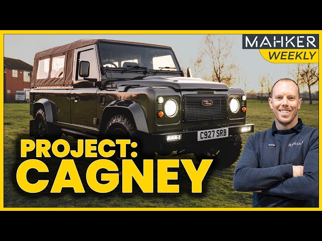 Project Cagney: The Ultimate Land Rover Defender Rebuild + Workshop Updates || Mahker 4x4