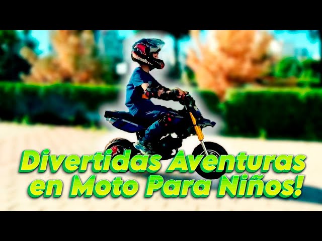 Den anda en Motocicleta! | Divertidas Aventuras en Moto para Niños!